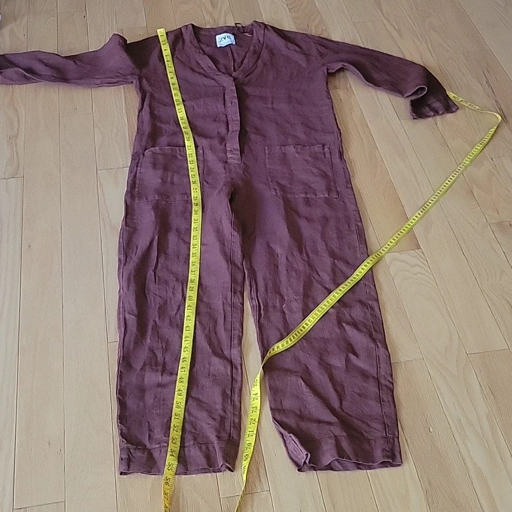 Zara The Veronica Full length linen Overall